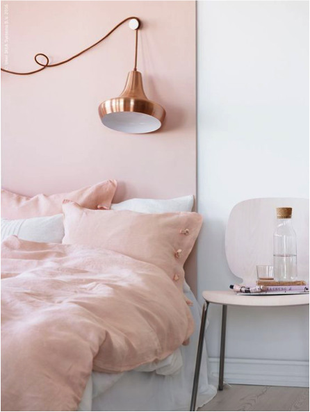 Roze accenten in je slaapkamer voor romantische sfeer
